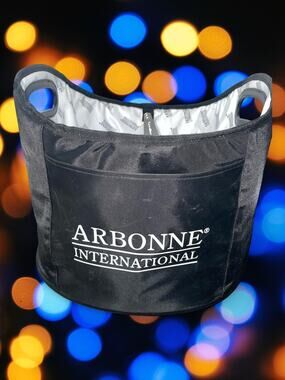 Arbonne International Collapsible Ice Bucket Vinyl Picnic Tool Bottle Opener